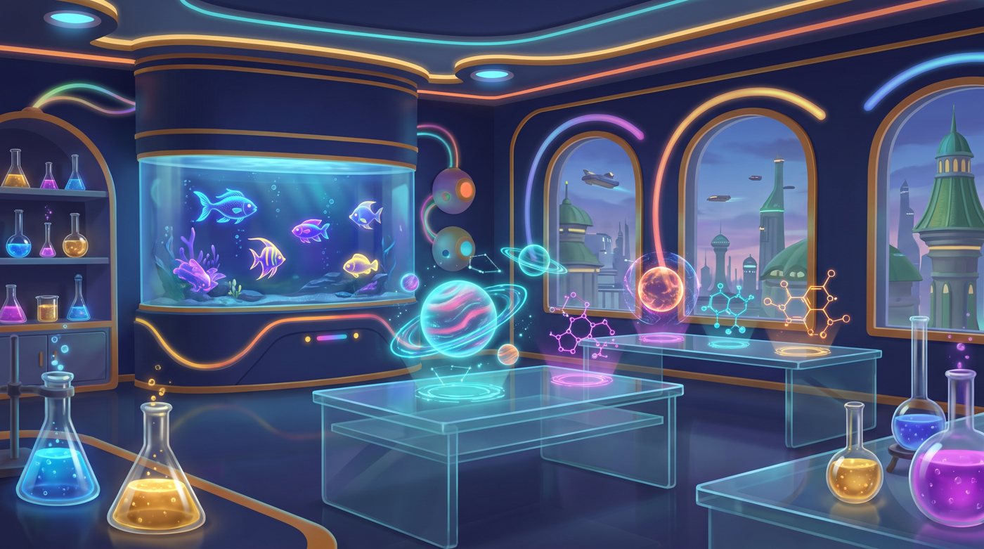 Pluto's lab